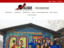 Tablet Screenshot of mexicosolidarity.org